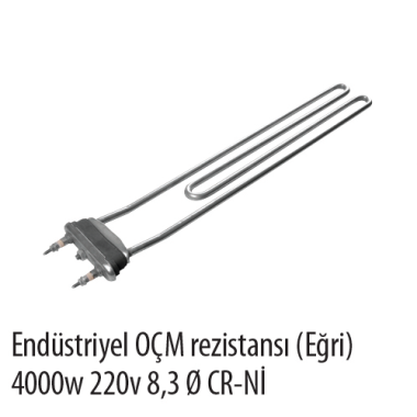 Önder Makina Endüstriyel Çamaşırhane Yıkama Makinesi Kazan Isıtıcı Rezistansı ve Paslanmaz Tüp Isıtıcı (Yedek Parça)